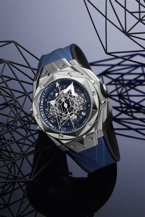 sang blue hublot|big bang sang bleu sapphire.